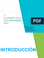 Cleaning Data THE WAY: Chauvenet