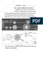 Ars Worksheet