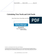Calculating True North and Grid North