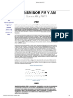 Diseno e Implementacion de Un Transmisor