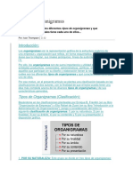 Tipos de Organigramas