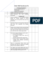 Daftar Tilik Pemeriksaan IVA