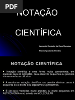 Slide Notação Cientifica