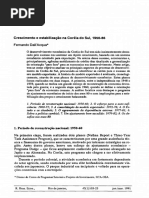 Dallacqua Crescimento e Estabilização Na Coréia Do Sul