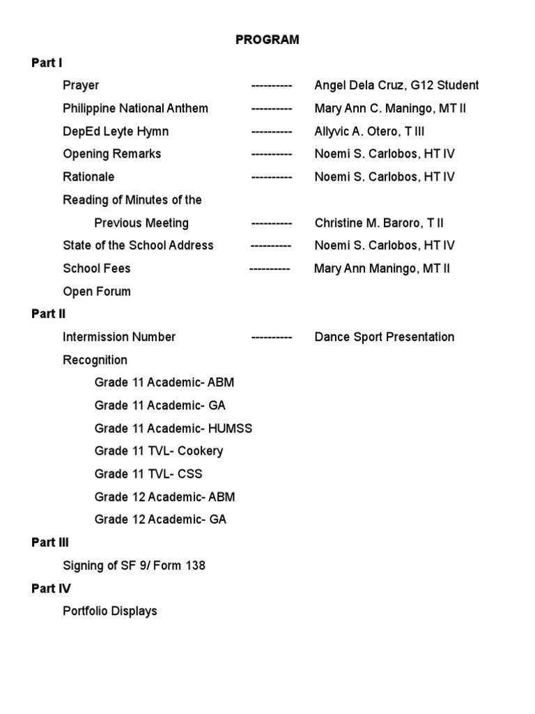 Program Script Educational Organizations Public Sphere