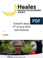 Scientific News 2nd of June 2019