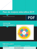 Plan de Mejora Educativa