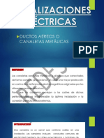 CANALIZACIONES ELÉCTRICAS