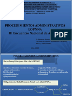 Procedimientos Administrativos LOPNNA PNFAE