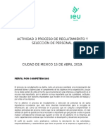 Proceso de Reclutamiento y Seleccion de Personal