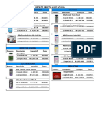 Nuevos Precios Productos PDF