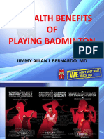 15 Health Benefits of Playing Badminton