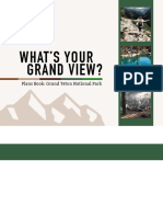 What'S Your Grand View?: Plans Book: Grand Teton National Park