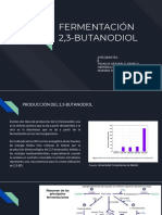 Fermentacion 2,3 Butanodiol