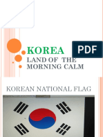Korea: Land of The Morning Calm