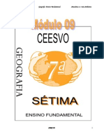 Apostila Ensino Fundamental  CEESVO - Geografia - Módulo 09