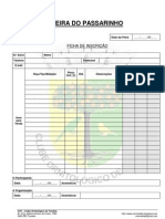 Ficha Inscrição Feira Passarinho