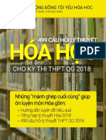 499 câu hỏi lý thuyết ôn thi THPT QG 2018 new PDF