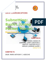 Subnetting: Basics (Using Packet Tracer) : Data Communications