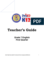 Teacher's Guide G7-English