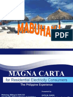 Presentation - Magna Carta For Residential Electricity Consumers PDF