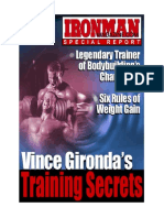 Vince Gironda - Training Secrets PDF