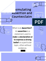 Rws Assertion & Counterclaim