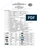 TLE 8 Exploratory Computer System Servicing 1st Quarter Exam