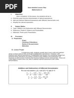 MATHS GRADE 7 TERM 2 Lesson Plans | PDF | Learning | Lesson Plan