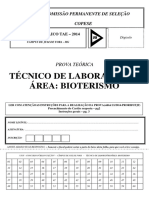 Técnico de Laboratório Bioterismo