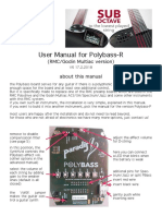Polybass R UserManual
