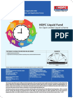 HDFC Liquid Fund - KIM Dated May 11, 2019 - 0