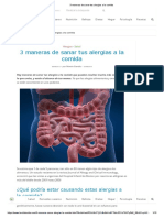 3 Maneras de Sanar Tus Alergias a La Comida