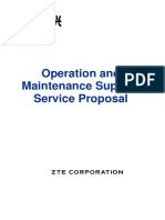 O&M Support Service Proposal