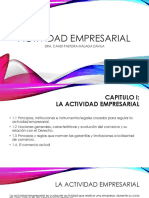 1 Actividad Empresarial