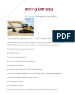 302669787 Troubleshooting Komatsu Excavator