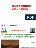 Hidrocarburos Saturados Los Unicos 22222222222222222222555