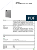 Cabinet Power Distribution PMM225 APC