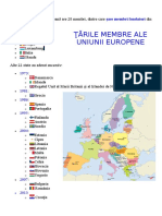 Tarile Membre UE