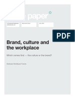 Steelcase Whitepaper - Brand, Culture and The Workplace
