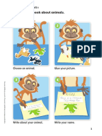 Make A Class Book About Animals.: Project Worksheet - Unit 1