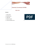 IGCSE Chemistry Coursebook CD-ROM: Help Notes