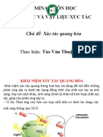 Xúc Tác Quang Hóa-Photocatalyst