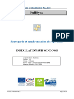 Guide de Demarrage Fullsync PDF