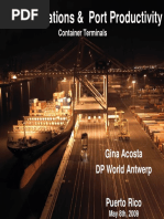 Quay Cranes in Container Terminals | PDF | Crane (Machine) | Transport