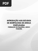Livro 15 - Introdução Aos Estudos de Morfologia de Língua Portuguesa
