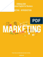 Professional English For Business Marketing - Introduction: 6 Basic Ideas You Should Understand About Marketing