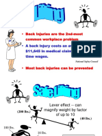 Back Injuries Are The 2nd-Most Common Workplace Problem