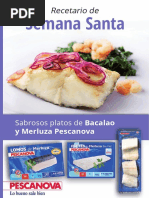 Sabrosos Platos de Bacalao y Merluza Pescanova