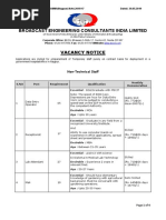 Broadcast Engineering Consultants India Limited: Non-Technical Staff